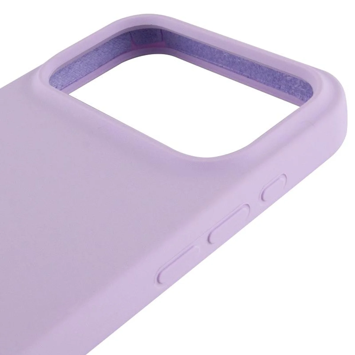 Чехол Silicone Case Full Protective (AA) для Apple iPhone 17 Pro Max (6.9") Сиреневый / Lilac