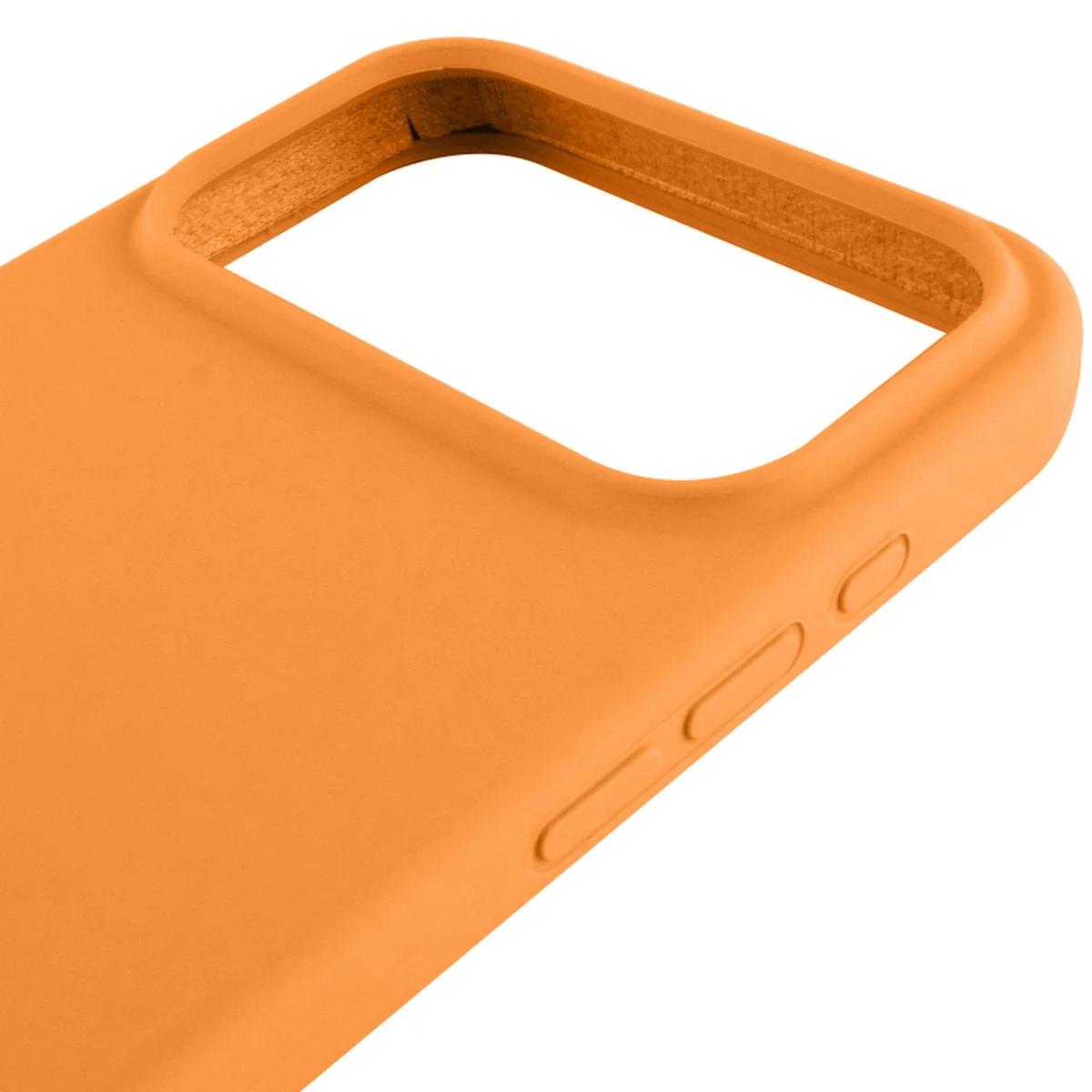 Чехол Silicone Case (AA) Logo with MagSafe для Apple iPhone 17 Pro Max (6.9") Оранжевый / Orange