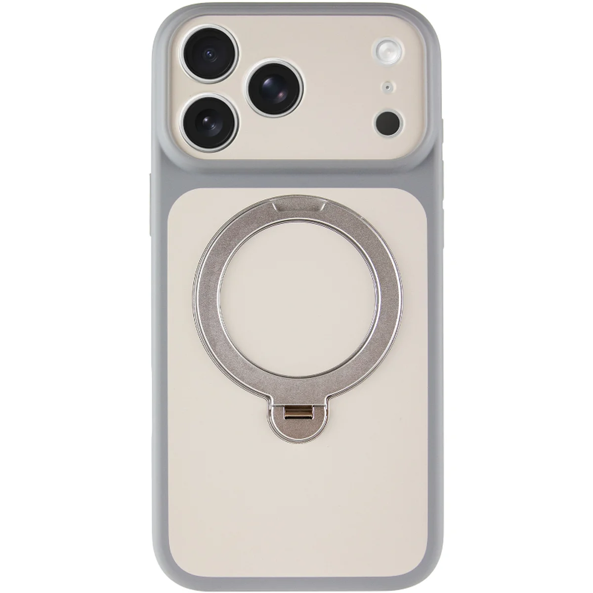 Чехол Ummi Full Camera with Magnetic Fit HQ Ring для Apple iPhone 18 Pro Max / 17 Pro Max (6.9") Grey