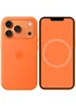 Чохол Silicone case (AAA) with Magsafe and Animation для Apple iPhone 17 Pro Max (6.9") Orange