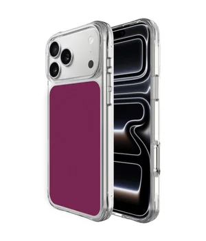 Чохол TPU+PC Space Pure Color with Magnetic Fit для Apple iPhone 17 Pro Max / 18 Pro Max (6.9") Cherry