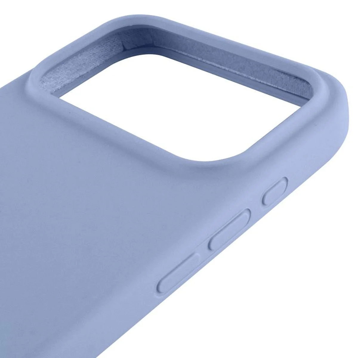 Чехол Silicone Case Full Protective (AA) для Apple iPhone 17 Pro Max (6.9") Голубой / Lilac Blue