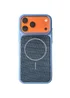 Чохол TPU TechWoven Hybrid with MagSafe для Apple iPhone 17 Pro Max (6.9") Blue