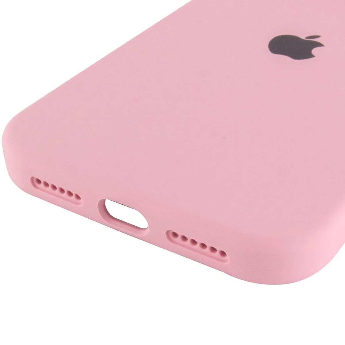 Чехол Silicone Case Full Protective (AA) для Apple iPhone 17 Pro Max (6.9") Розовый / Light pink