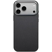 Чехол PC Carbon Protection Slim with MagSafe для Apple iPhone 17 Pro Max (6.9") Black