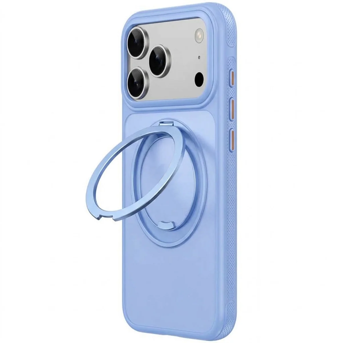 Чехол Ummi Stylish with MagSafe Ring для Apple iPhone 17 Pro Max / 18 Pro Max (6.9") Sky Blue