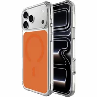 Чехол TPU+PC Space Pure Color with Magnetic Fit для Apple iPhone 17 Pro Max / 18 Pro Max (6.9") Orange