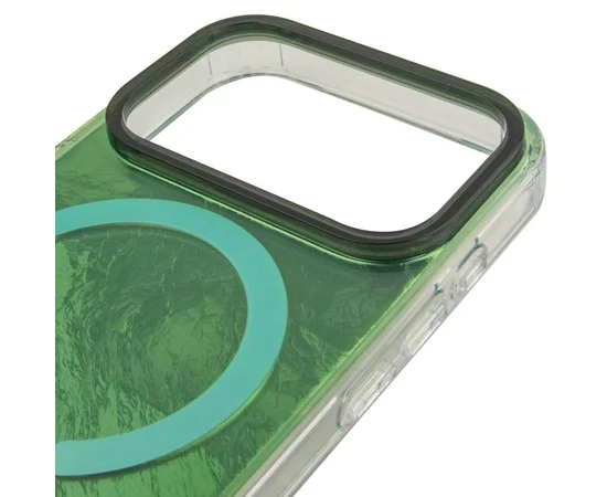 Чохол TPU Shiny Mountain (MagFit) для Apple iPhone 17 Pro Max (6.9") Green