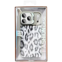 Чохол TPU+PC Wild Leopard with MagSafe and Lens для Apple iPhone 17 Pro Max (6.9") Grey