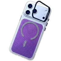 Чехол TPU+PC Jewel Sparkle with MagSafe для Apple iPhone 17 Pro Max (6.9") Violet Shimmer