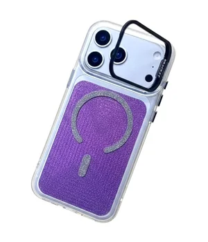 Чехол TPU+PC Jewel Sparkle with MagSafe для Apple iPhone 17 Pro Max (6.9") Violet Shimmer
