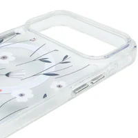 TPU+PC чехол Clear Garden with MagSafe для Apple iPhone 17 Pro Max (6.9") Cherry Petal