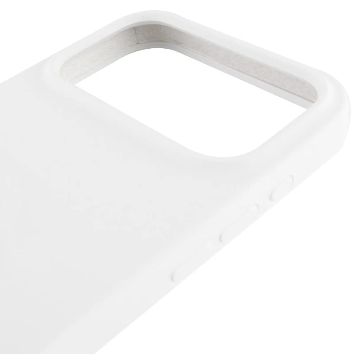 Чехол Silicone Case Full Protective (AA) для Apple iPhone 17 Pro Max (6.9") Белый / White
