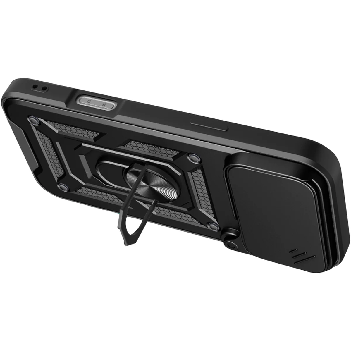 Чехол Ummi Camshield Serge Ring для Apple iPhone 17 Pro Max (6.9") Черный / Black