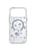 TPU+PC чохол Clear Garden with MagSafe для Apple iPhone 17 Pro Max (6.9") Cherry Petal