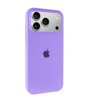 Чехол Silicone Case Full Protective (AA) для Apple iPhone 17 Pro Max (6.9") Сиреневый / Dasheen
