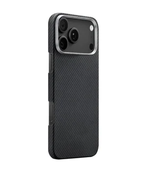 Чехол PC Carbon Protection Slim with MagSafe для Apple iPhone 17 Pro Max (6.9") Black