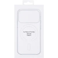 Чехол Clear Case (AAA) with MagSafe and Animation для Apple iPhone 17 Pro Max (6.9") Clear