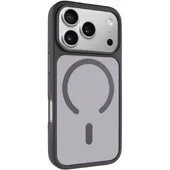 TPU+PC чехол Metal Buttons with Magnetic Fit для Apple iPhone 18 Pro Max / 17 Pro Max (6.9") Черный / Black