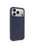 Чохол Silicone Case Full Protective (AA) для Apple iPhone 17 Pro Max (6.9") Темно-синій / Midnight blue
