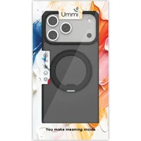 Чохол Ummi Stylish with MagSafe Ring для Apple iPhone 17 Pro Max / 18 Pro Max (6.9") Black