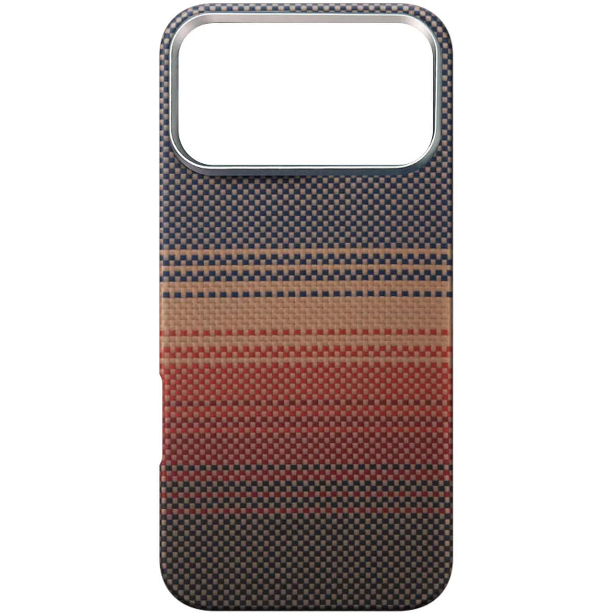 Чехол PC Carbon Protection Slim with MagSafe для Apple iPhone 17 Pro Max (6.9") Red