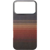 Чехол PC Carbon Protection Slim with MagSafe для Apple iPhone 17 Pro Max (6.9") Red