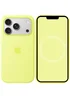 Чохол Silicone case (AAA) with Magsafe and Animation для Apple iPhone 17 Pro Max (6.9") Neon Yellow