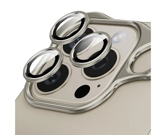 Чехол Minimalist Metal Bumper для Apple iPhone 17 Pro Max (6.9") Titanium Gray