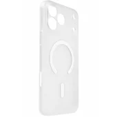 Чехол PC Slim Matte with Magnetic Fit (camera button) для Apple iPhone 17 Pro Max (6.9") White