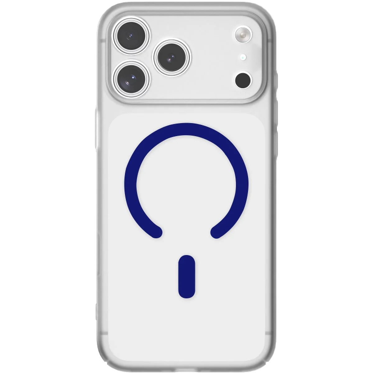 Чехол PC Slim Matte with Magnetic Fit (camera button) для Apple iPhone 17 Pro Max (6.9") Blue