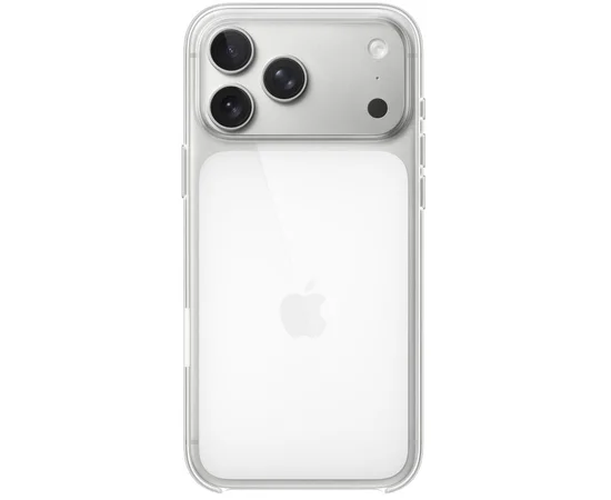 Чохол Clear Case (AAA) with MagSafe and Animation для Apple iPhone 17 Pro Max (6.9") White