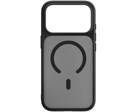 TPU+PC чехол Blueo Skin Friendly Frosted with MagSafe для Apple iPhone 17 Pro Max (6.9") Черный