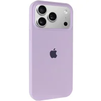 Чехол Silicone Case Full Protective (AA) для Apple iPhone 17 Pro Max (6.9") Сиреневый / Lilac
