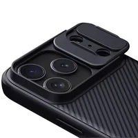 Карбоновая накладка Nillkin CamShield Pro Magnetic для Apple iPhone 17 Pro Max (6.9") Black