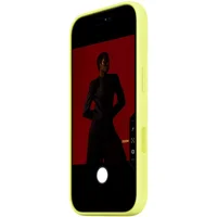 Чехол Silicone case (AAA) with Magsafe and Animation для Apple iPhone 17 Pro Max (6.9") Neon Yellow