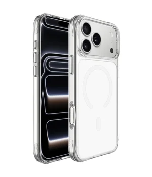 Чохол TPU+PC Space Pure Color with Magnetic Fit для Apple iPhone 17 Pro Max / 18 Pro Max (6.9") White
