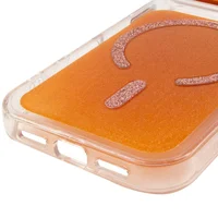 Чехол TPU+PC Jewel Sparkle with MagSafe для Apple iPhone 17 Pro Max (6.9") Orange Sparkle