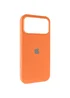 Чехол Silicone Case Full Protective (AA) для Apple iPhone 17 Pro Max (6.9") Оранжевый / Orange
