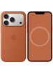 Чохол Silicone case (AAA) з Magsafe and Animation для Apple iPhone 17 Pro Max (6.9") Terra Cotta
