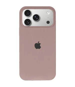 Чехол Silicone Case Full Protective (AA) для Apple iPhone 17 Pro Max (6.9") Серый / Lavender