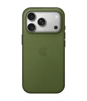 Тканинний чохол TechWoven (AAA) with MagSafe and Animation для Apple iPhone 17 Pro Max (6.9") Green