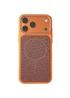 Чехол TPU TechWoven Hybrid with MagSafe для Apple iPhone 17 Pro Max (6.9") Orange / Brown