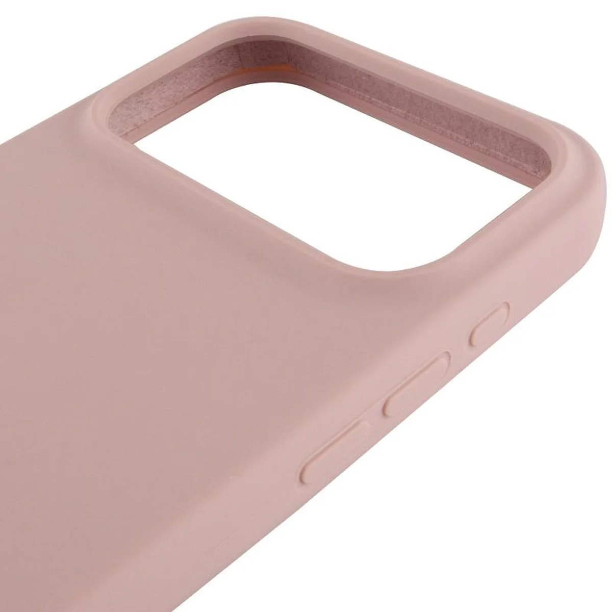 Чехол Silicone Case Full Protective (AA) для Apple iPhone 17 Pro Max (6.9") Розовый / Pink Sand