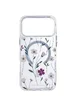 TPU+PC чохол Clear Garden with MagSafe для Apple iPhone 17 Pro Max (6.9") Cherry Petal