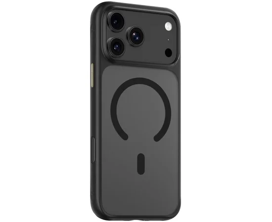 TPU+PC чехол Blueo Skin Friendly Frosted with MagSafe для Apple iPhone 17 Pro Max (6.9") Черный