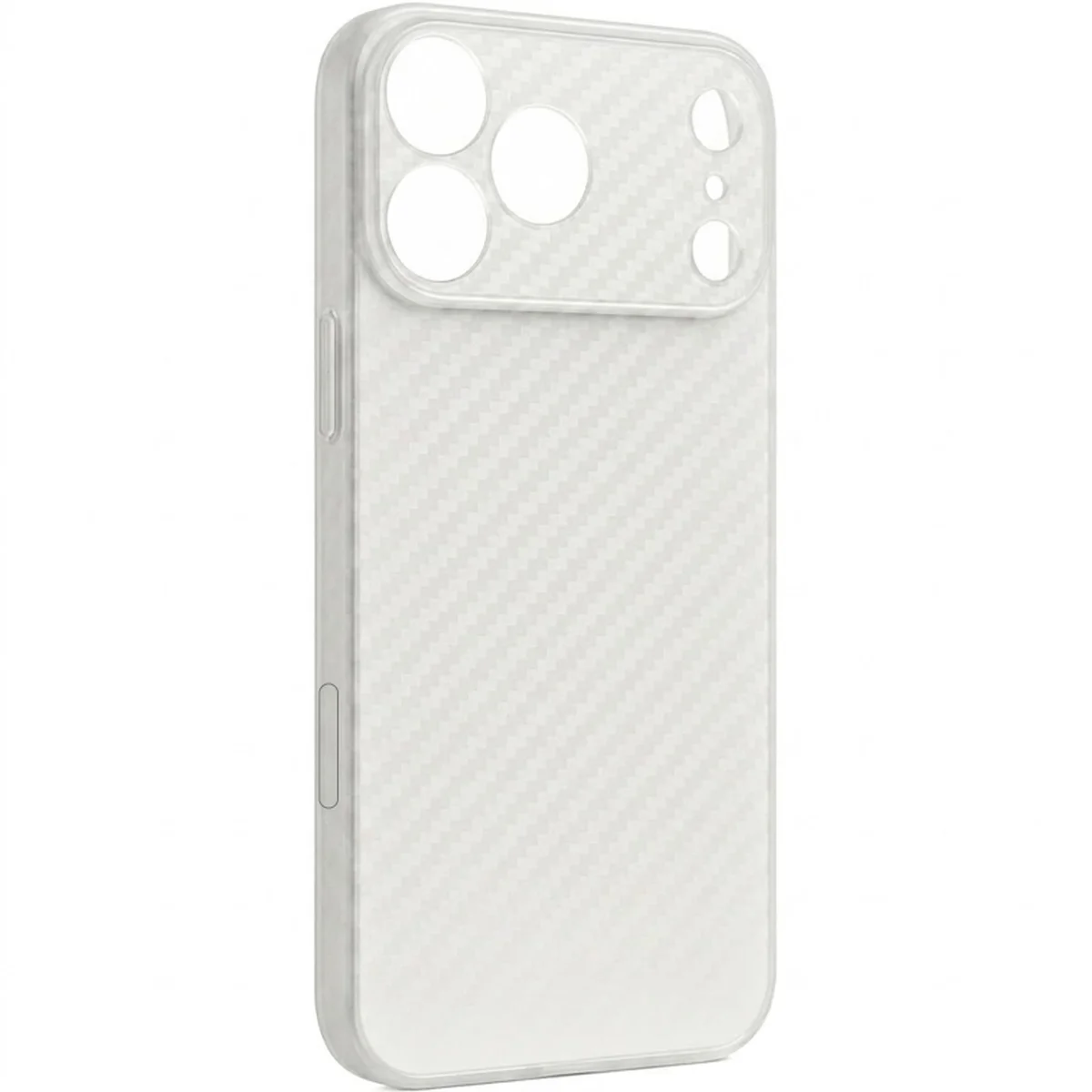 Чехол Getman Carbon Ultra Slim для Apple iPhone 17 Pro Max / 18 Pro Max (6.9") Clear White