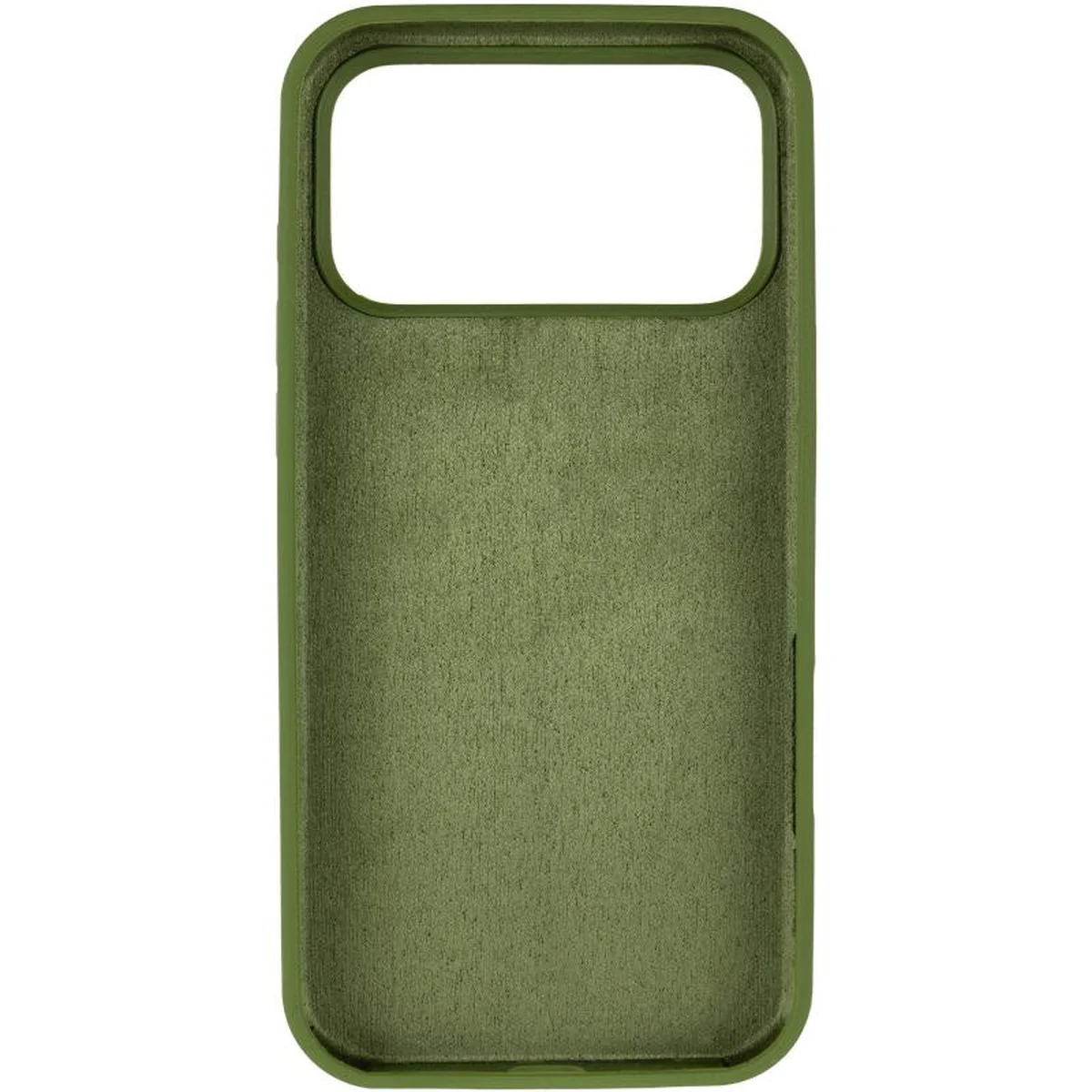 Чехол Silicone Case Full Protective (AA) для Apple iPhone 17 Pro Max (6.9") Зеленый / Dark Olive