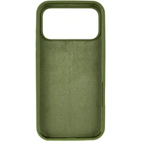 Чехол Silicone Case Full Protective (AA) для Apple iPhone 17 Pro Max (6.9") Зеленый / Dark Olive