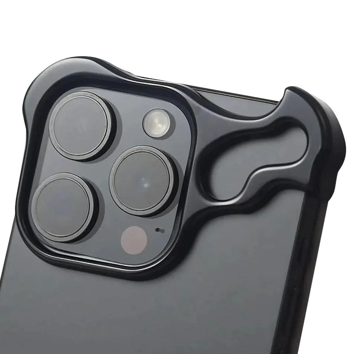 Чехол Minimalist Metal Bumper для Apple iPhone 17 Pro Max (6.9") Black